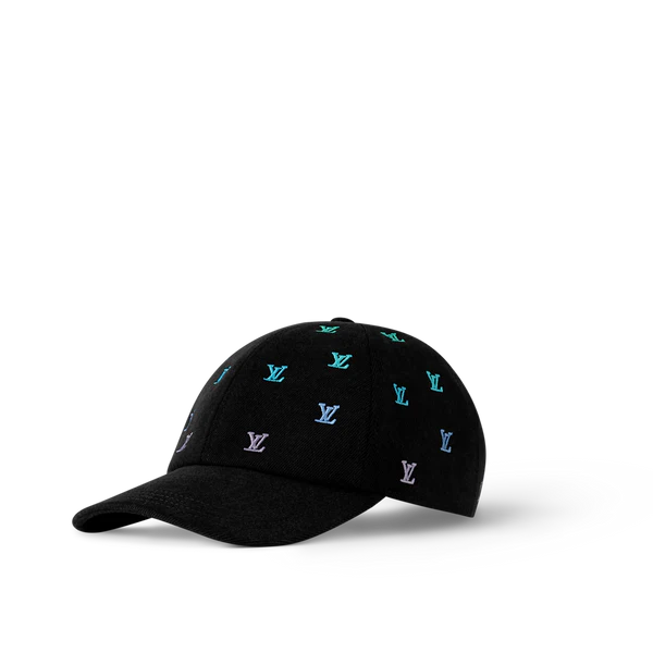 Casquette LV Blason Shading Denim